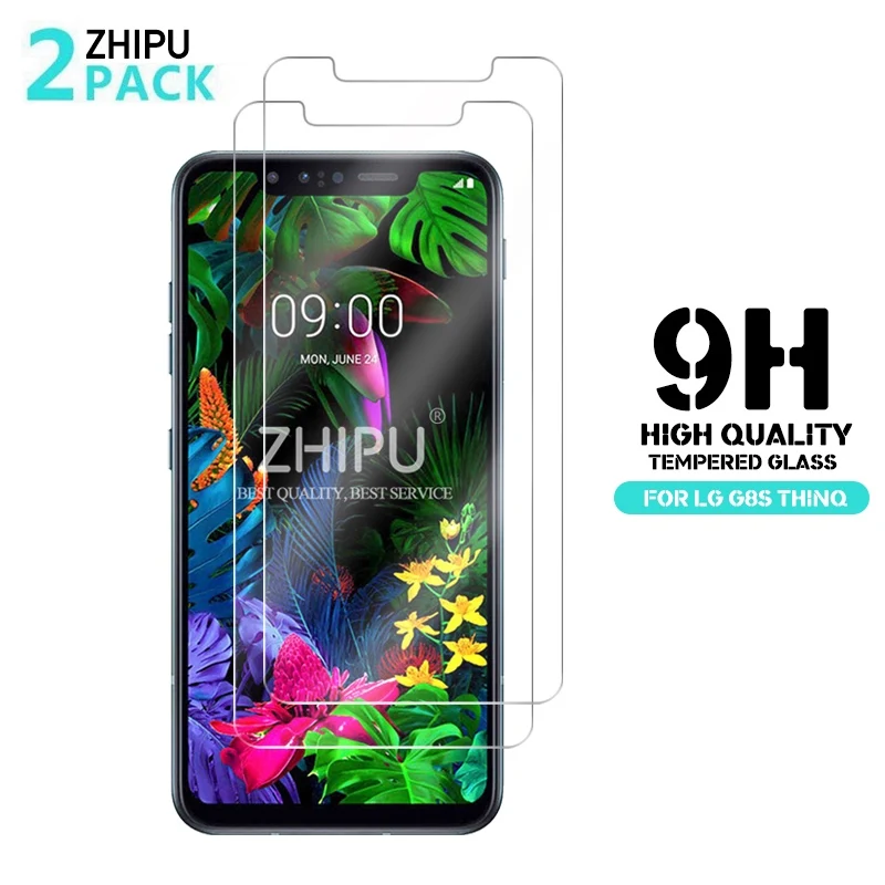 2 шт закаленное стекло для LG G8s G8X ThinQ 2019 Защитное экрана 2.5D 9 H защитная