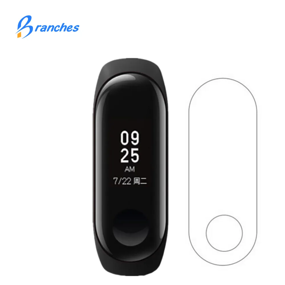 3 шт. ультратонкая Защитная пленка для экрана Xiaomi Mi band | Электроника