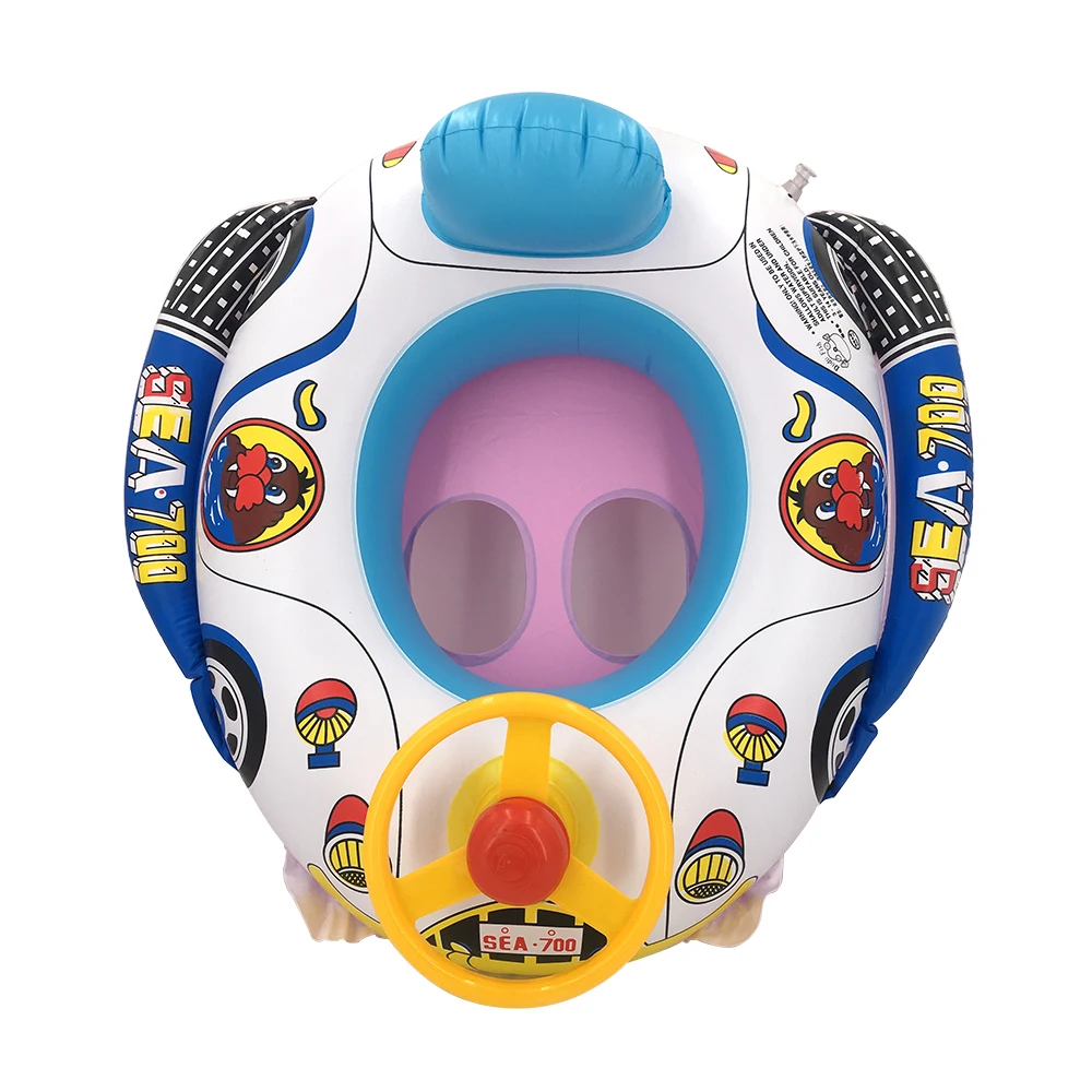 LEMZONE New Kids бассейна лодка 1-5 лет Плавание Ванна Моторные лодки Плавание ming водные игрушки с колесом Динамик бассейн надувной детский игрушки
