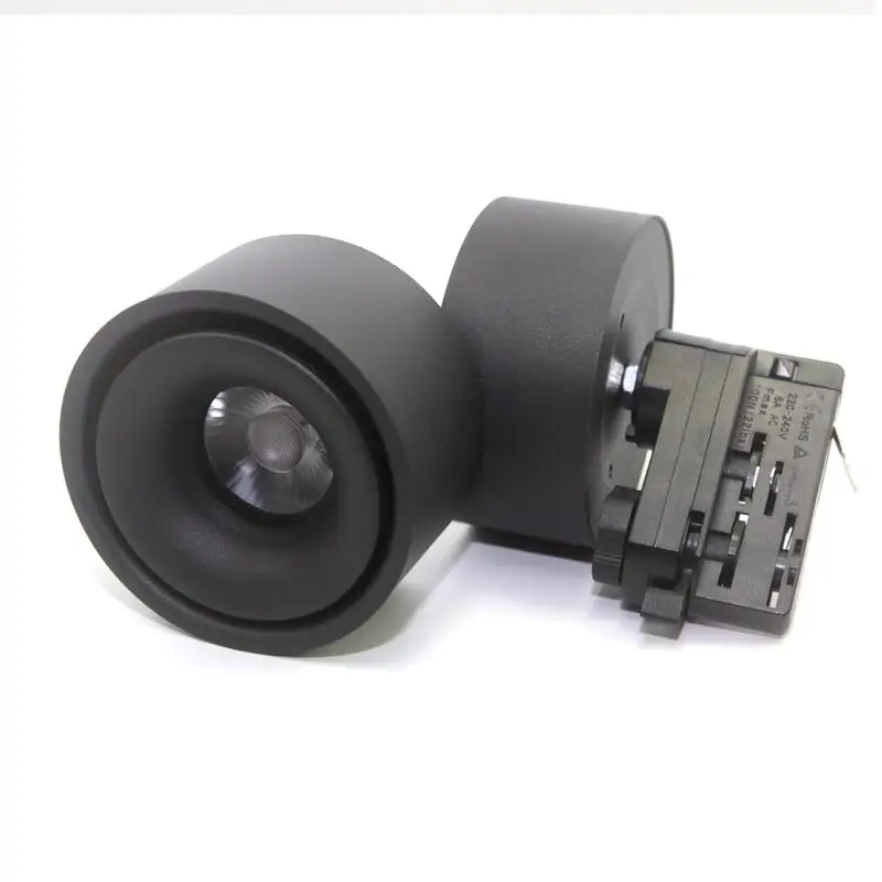 3 фазный светодиодный Трековый светильник с регулируемой яркостью 15 Вт 20 4