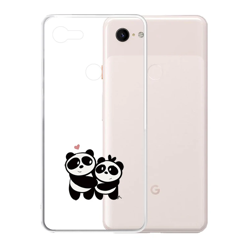 Мягкий силиконовый прозрачный ТПУ чехол для Google Pixel 4 3 XL 3A 2 прочный Чехол |