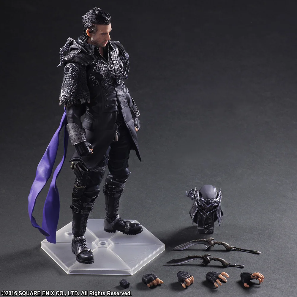 Экшн фигурка финальная фантазия XV Nyx Ulric игрушки модели 27 см|Игровые фигурки и