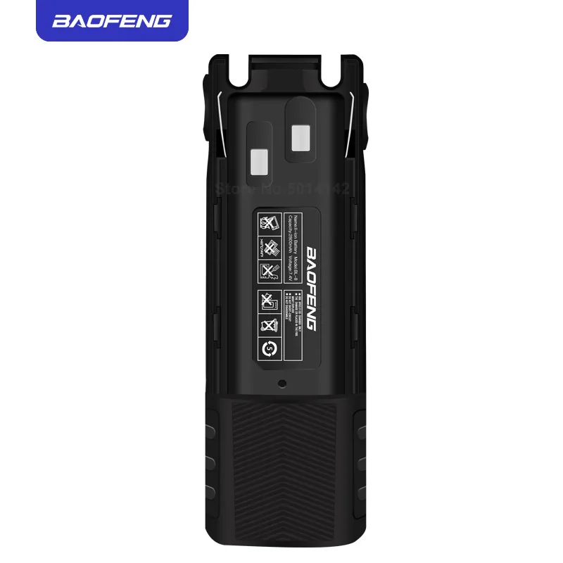 Оригинальный baofeng UV 82 аккумулятор для портативного радио Baofeng 8D 89 82HP 82HX 3800 mAh