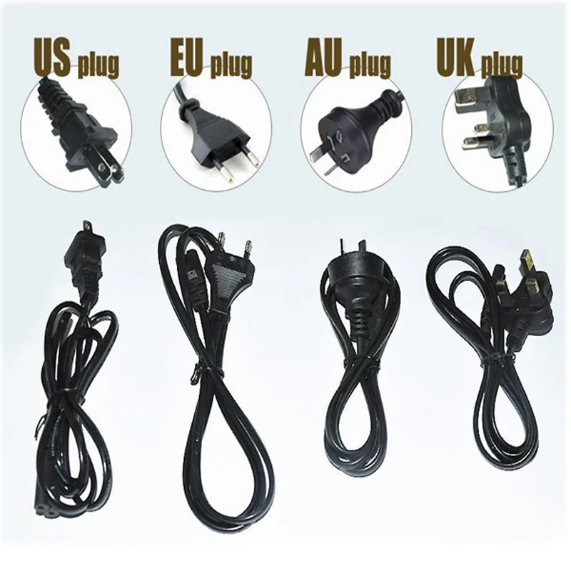 

110-240V AC To DC Adapter 12V 1A 2A 3A 4A 5A 6A Power Adaptor Charger Universal Switching Supply 12 Volt LED Light Strip Plug