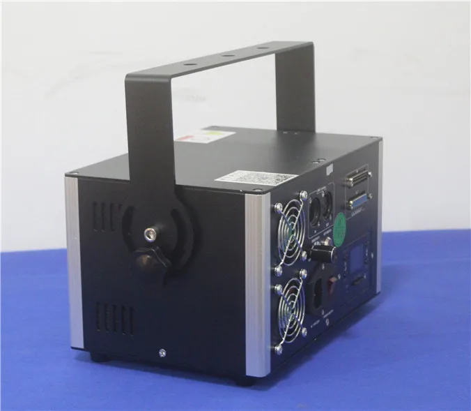 DMX512 + SD карта ILDA пк управление 2 вт красный цветной лазер сценический диско