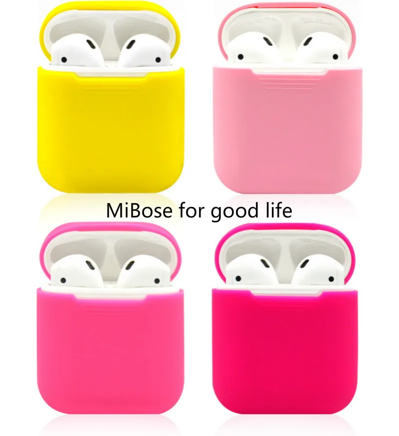 Protector Case Soft Silicone for Airpods Transparent Ultra Thin Cover Shockproof Pouch Apple Air Pods Earphone | Электроника