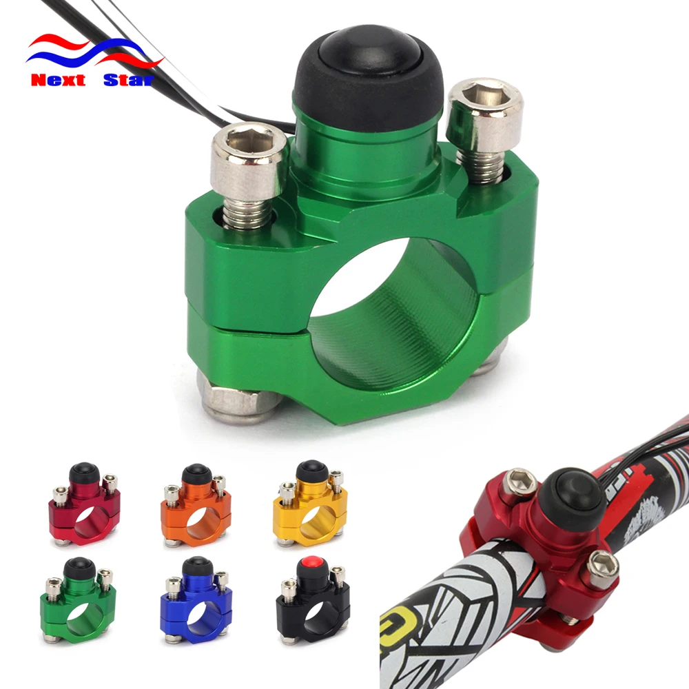 

Кнопка запуска двигателя с ЧПУ переключатель на руле с основанием для мотоцикла KAWASAKI KX85 KX125 KX250F KX450F KX250 KLX450R