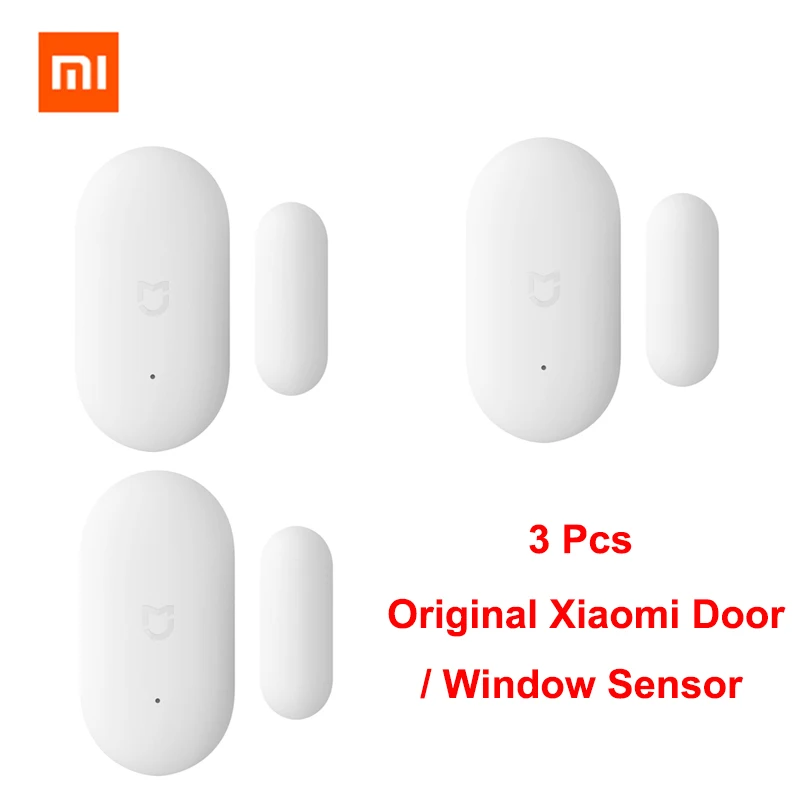3pcs mi door sensor Xiao mi датчик окна двери карманный размер Xiao mi умный дом наборы сигнализации работа с шлюзом mi jia mi Home Приложение датчик двери - Цвет: 3pcs mi door sensor