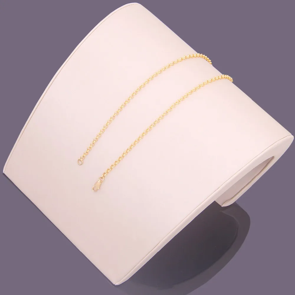 LAKH Korea edition fashionable sells cable chain Electroplating 24-k men's and women's simple necklace | Украшения и