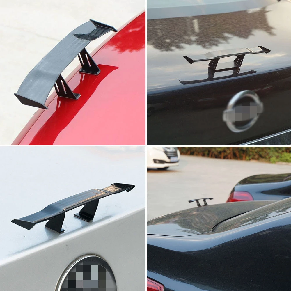 Runmade автомобильный Стайлинг автомобиля задний спойлер мини крыло маленькая