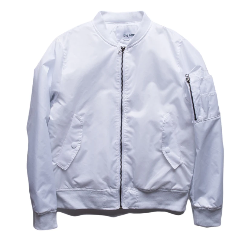 Куртка-бомбер мужская приталенная брендовая уличная одежда в стиле хип-хоп