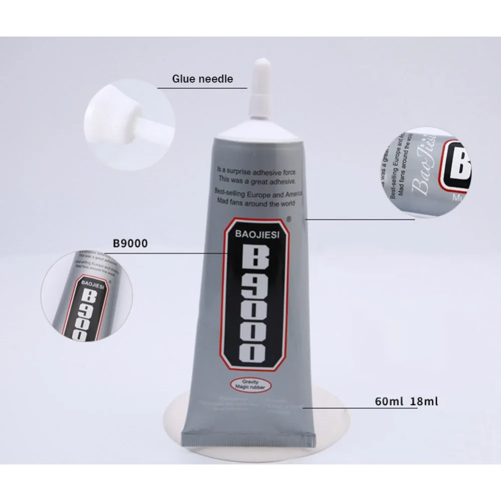 

1 pc Professional 18ml or 60ml Best B-9000 Multifunction Super lijm B9000