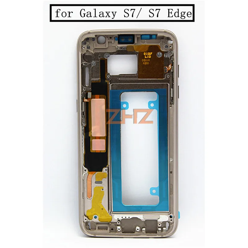 Для Samsung Galaxy S7 Edge одна карта средняя рамка поддерживающая пластина ЖК-дисплея