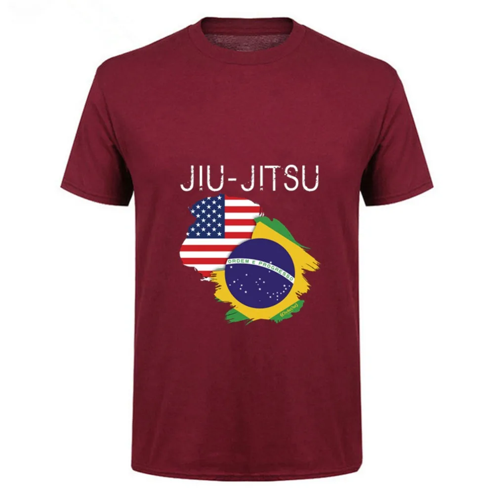 Футболка Gracie в бразильском стиле для мужчин компрессионная рубашка джиу-джитсу