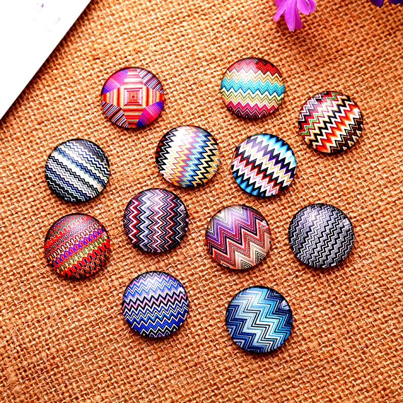 20 шт. разноцветные волнистые геометрические узоры | Украшения и аксессуары