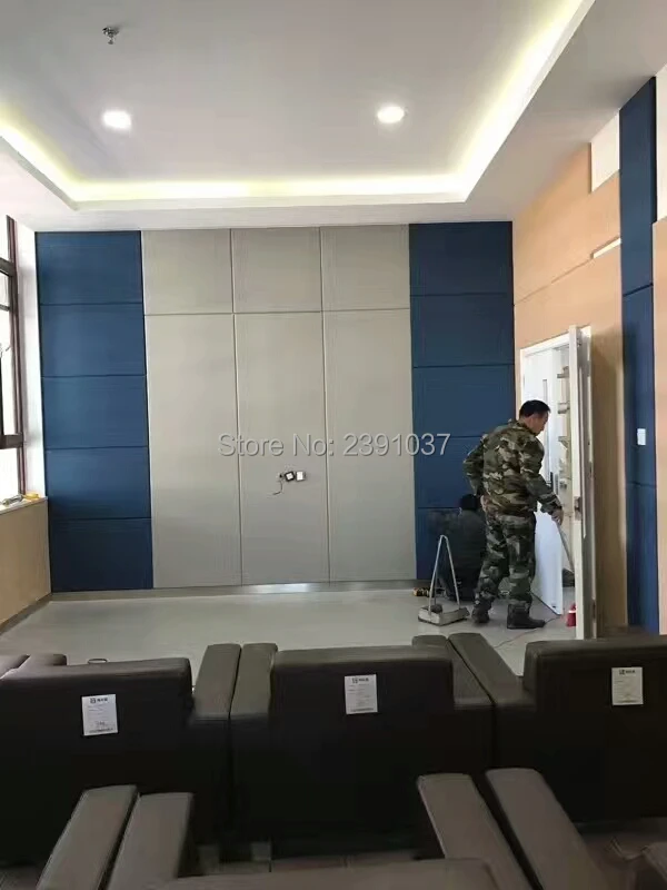 40x40x5 см акустическая панель-контроль-квадратная акустическая Звукоизоляционная панель домашняя студия Звукопоглощающая Панель наклейка на стену 1 коробка 8 штук