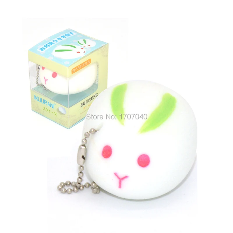 Новинка милый Ikuurani оригинальный японский кролик Mochi мультяшный Сжимаемый