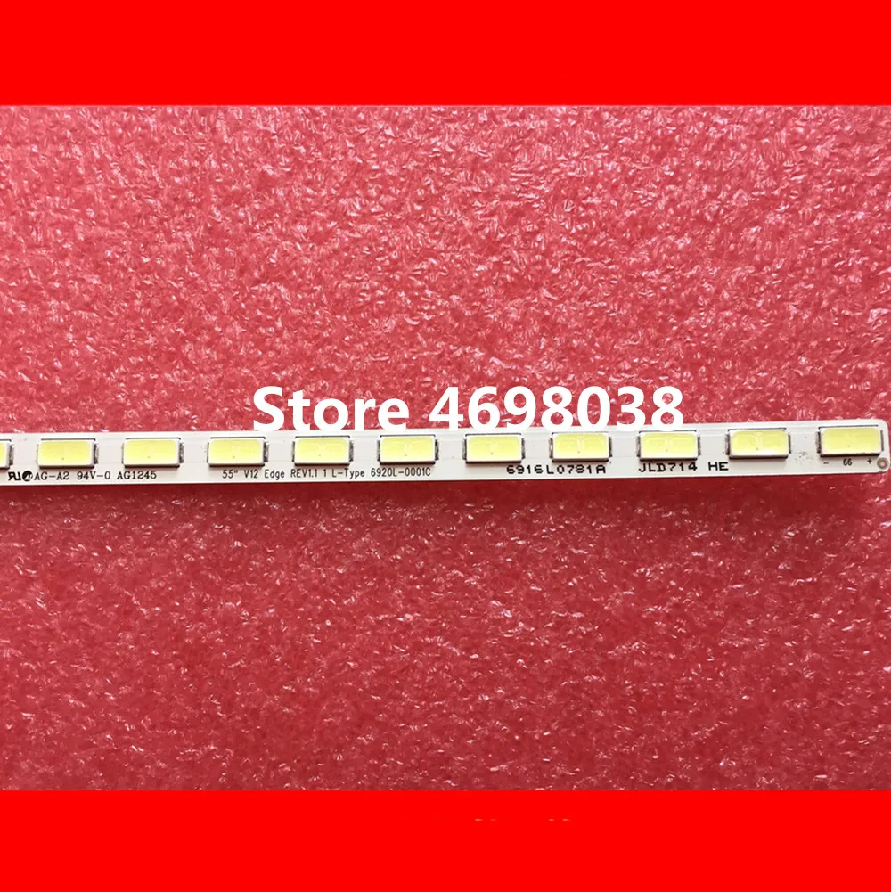 2 шт./лот 55LM6200 55E600Y LC550EUN светодиодный полосы 6922L 0003A 0004A 6920L 0001C 6916L0781A 6916L0782A 689 мм 66