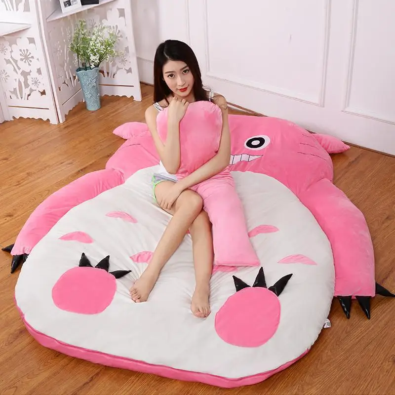 Креативный ленивый диван-кровать Totoro одиночное кресло двойной симпатичный
