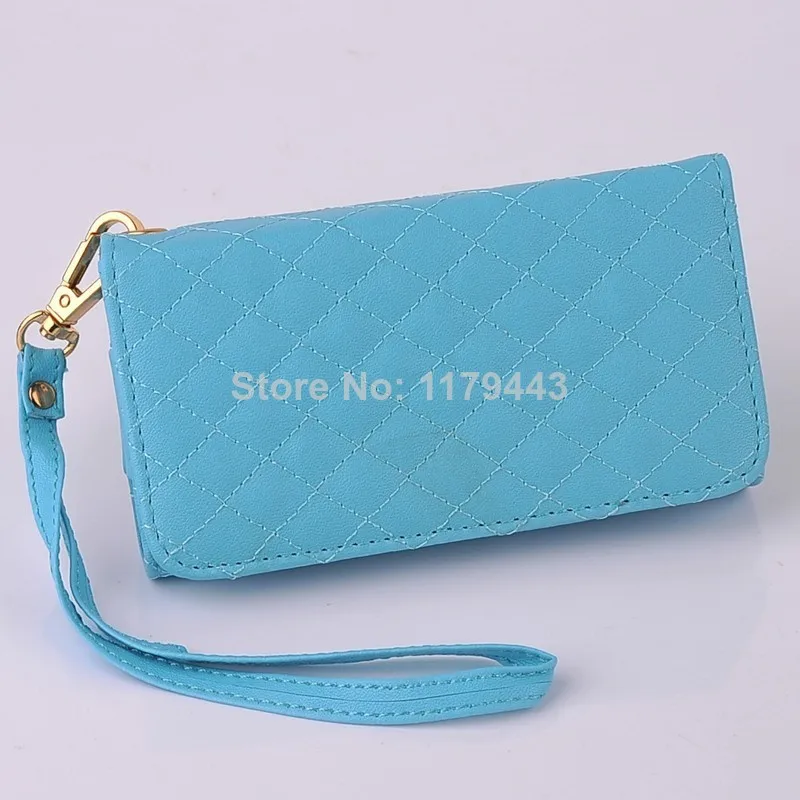 Hot Sale Fashion!Hot Portable Flip Wallet Leather Case Cover for Samsung Galaxy S4 mini LTE i9195 Free Shipping |