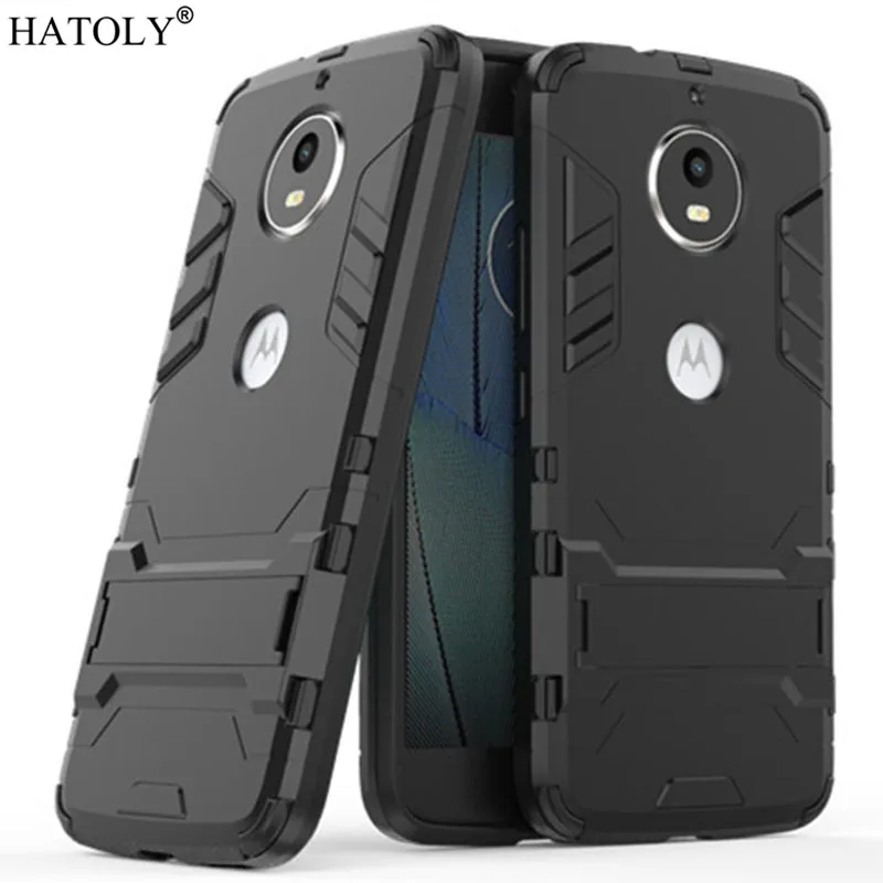 Чехол HATOLY для Motorola Moto G5S ударопрочный силиконовый резиновый жесткий чехол