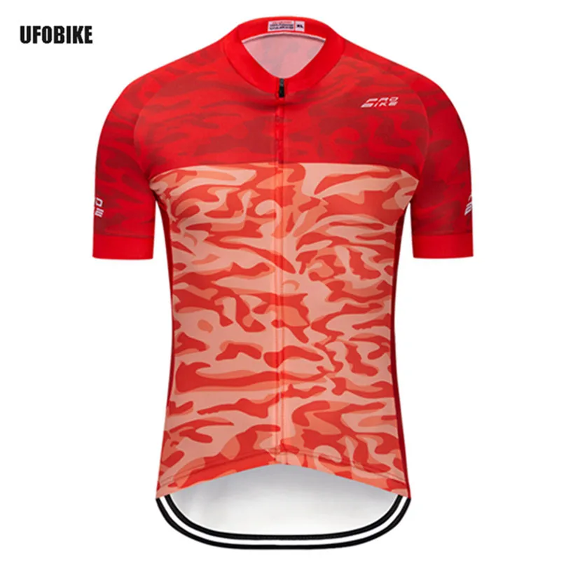 Летняя велосипедная Джерси UFOBIKE Мужская майка одежда для езды на горном