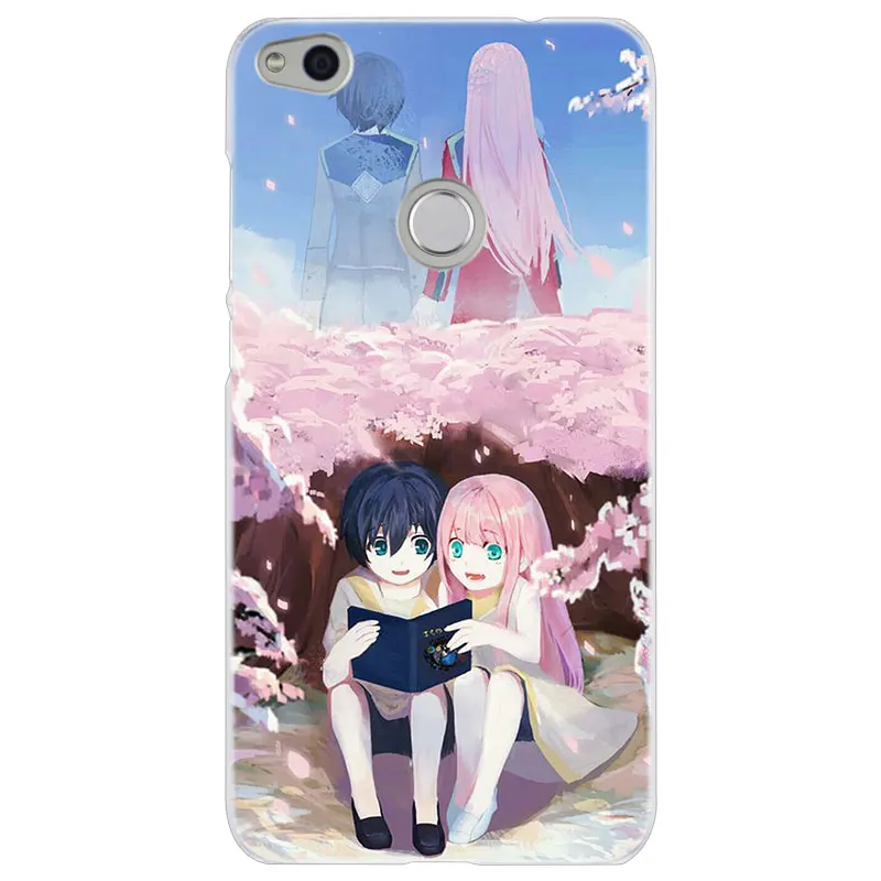 MLLSE Anime Darling in the FranXX Hard Case Cover for Huawei NOVA 3 3i 4 Honor V20 8X 8A 7A Pro 7X 7C 7S 8 9 10 Lite Play Cover - Color: 06