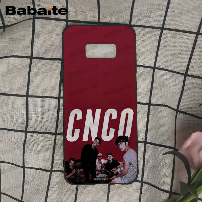 CNCO новое поступление черный чехол для мобильного телефона Samsung Galaxy s7 s6edge s9 s8 plus note