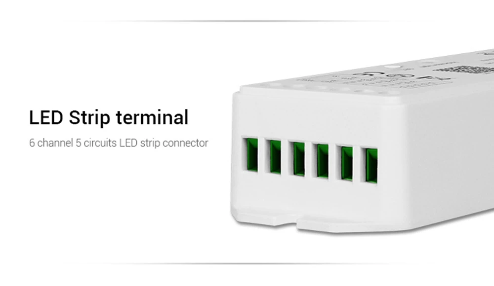 Milight YL5 2,4G 15A 5-в-1 Wi-Fi светодиодный контроллер для Светодиодный свет с 2,4G пульт дистанционного управления fut089 fut088 wifiibox B8 B0 T4 T1 YT1