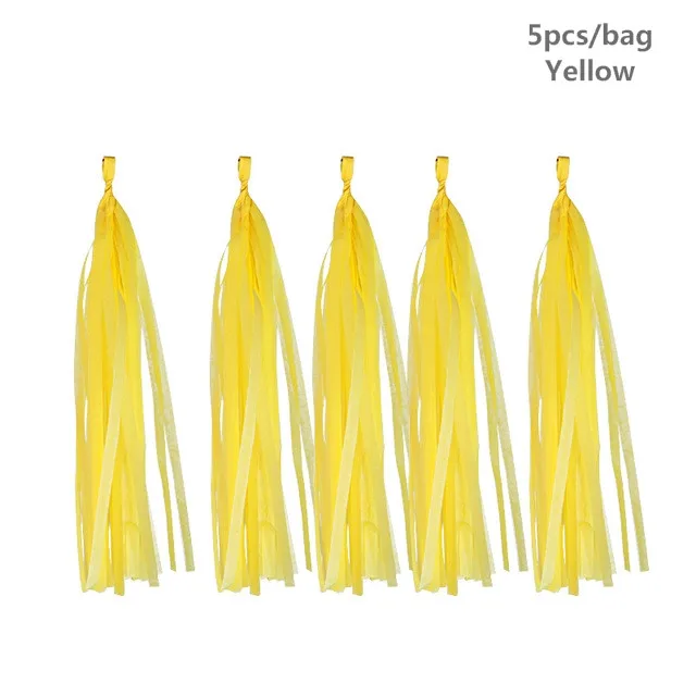 5Pcs Yellow DIY перо светящиеся воздушные шары Bobo Прозрачные Шары прозрачные круглые шары для дня рождения украшения детей - Цвет: 5Pcs Yellow