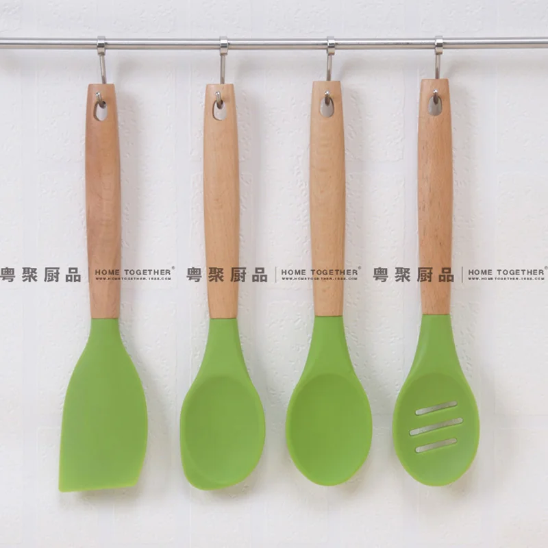 

Silicone Spatula Heat-resistant Non-stick Special Cooking Shovel Kitchen Tools Silicone Cooking Utensils Kitchen Utensil set