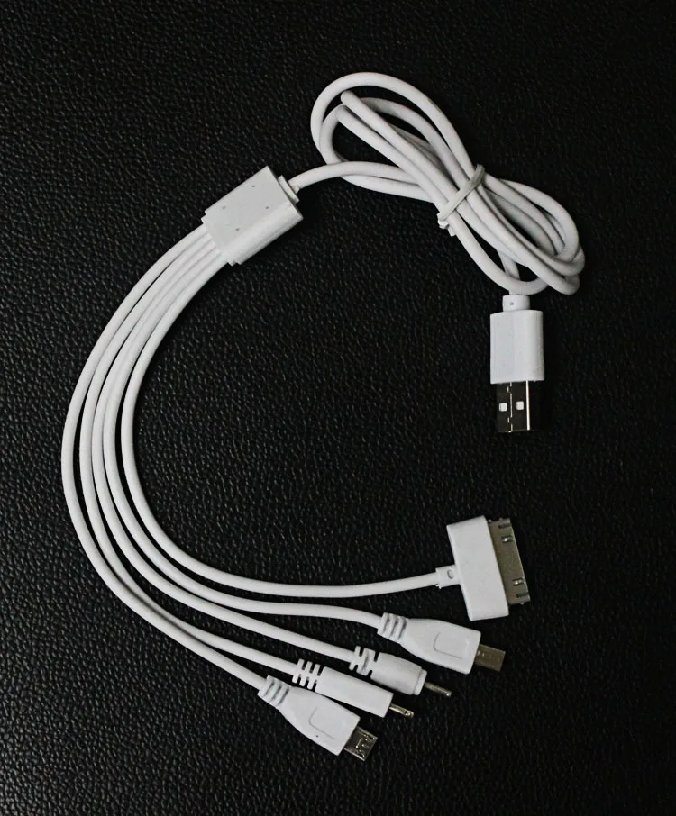 Универсальный usb кабель для мобильных телефонов зарядки от 1 до 5 100 см м в Iphone 4 6