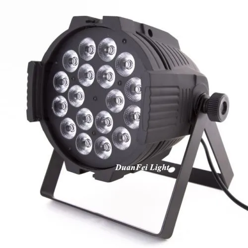 DunFly DuanFei свет Бесплатная доставка 24 шт./лот Par 64 18x15 Вт rgbwa led par dmx Light wash light |