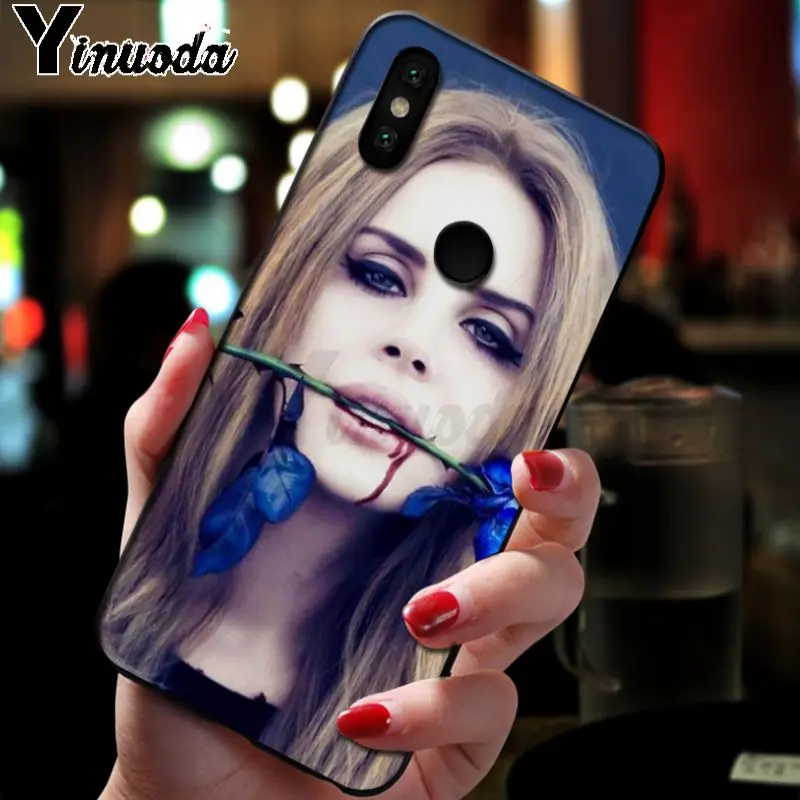 Смешной Модный чехол Yinuoda Lana Дель Рей для телефона xiaomi redmi 7 5plus 6pro 6a 4x go note5 note7 note6pro