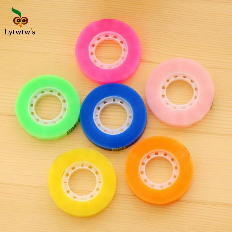 Корейские декоративные клейкие ленты Lytwtw карамельных цветов 1 шт. инструменты