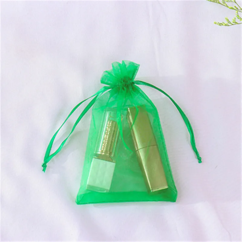 Сумки из органзы упаковка для ювелирных изделий косметика pouch7 x 9 см 9x12 10x15 13x18