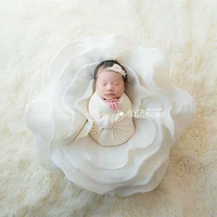 newborn flower blanket photography propscashmere basket filler cushion photo props