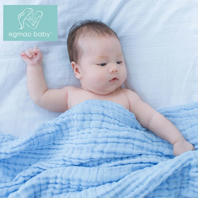 6 слойное детское банное полотенце 100% хлопок пеленка для новорожденных