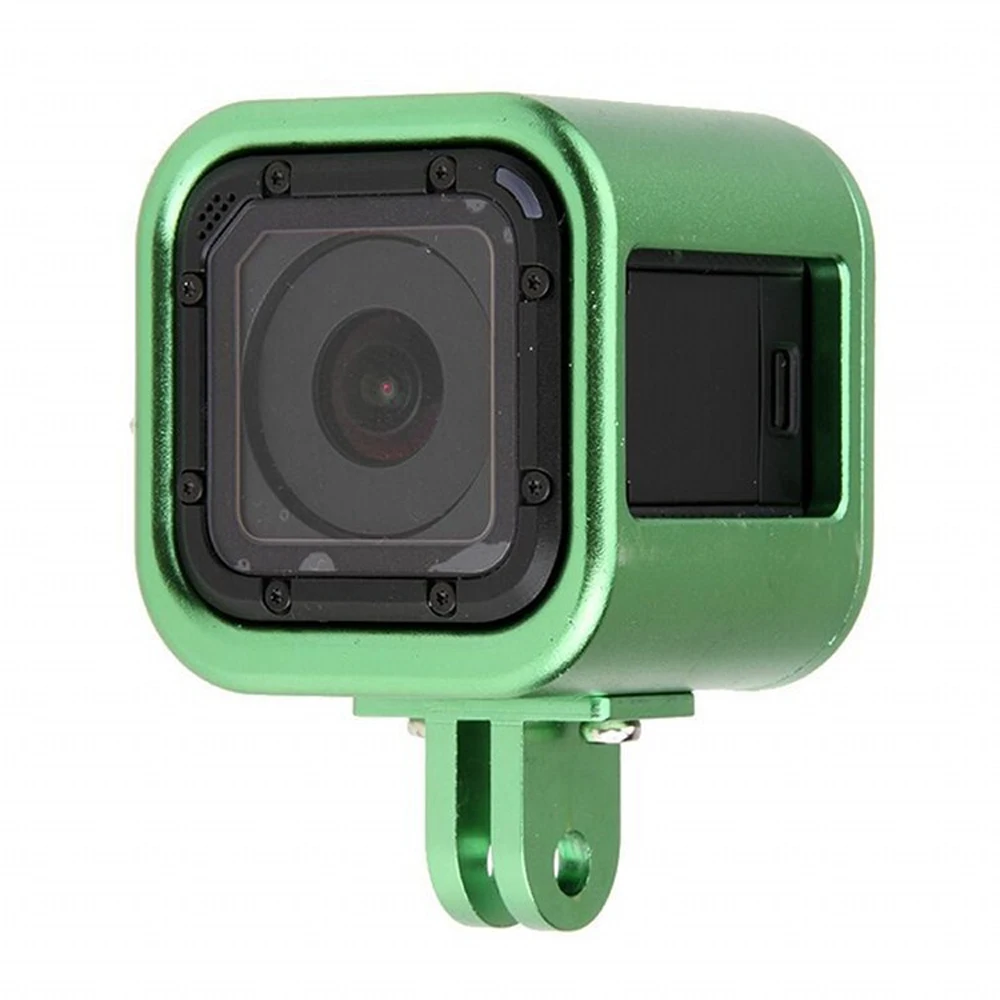 Новый ЧПУ алюминий сплав защитный чехол для Gopro Hero 6 5 4 сеанса рамки в виде ракушки