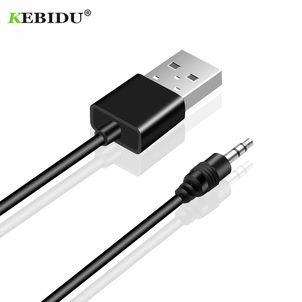KEBIDU автомобильный Bluetooth адаптер приемник беспроводной стерео музыка 3,5 мм AUX разъем аудио рецептор мини USB Bluetooth для авто динамик