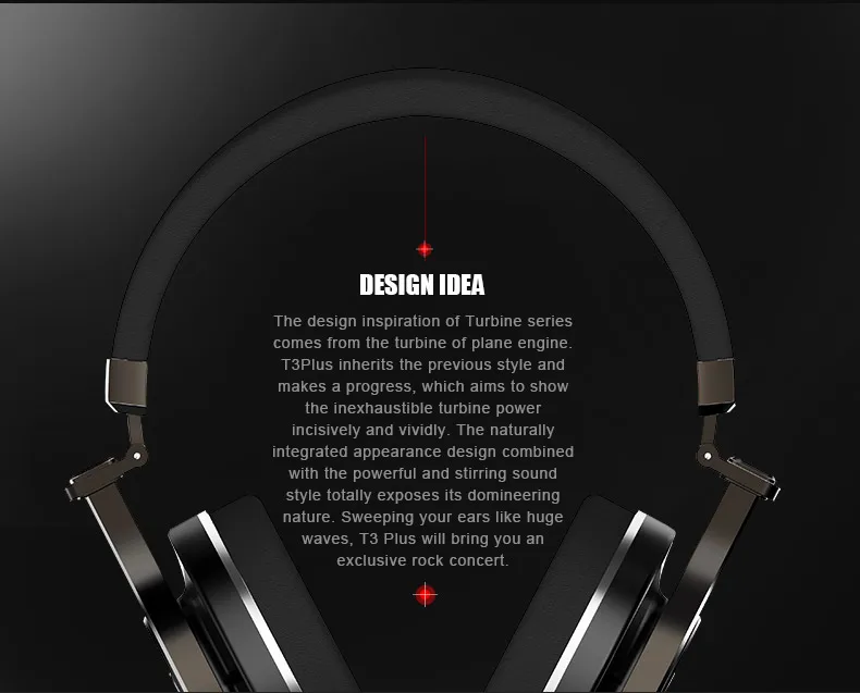Bluedio T3Plus наушники Беспроводная bluetooth-гарнитура Смарт Bluetooth 4,1 наушники/наушники с sd-картой слот для приложения