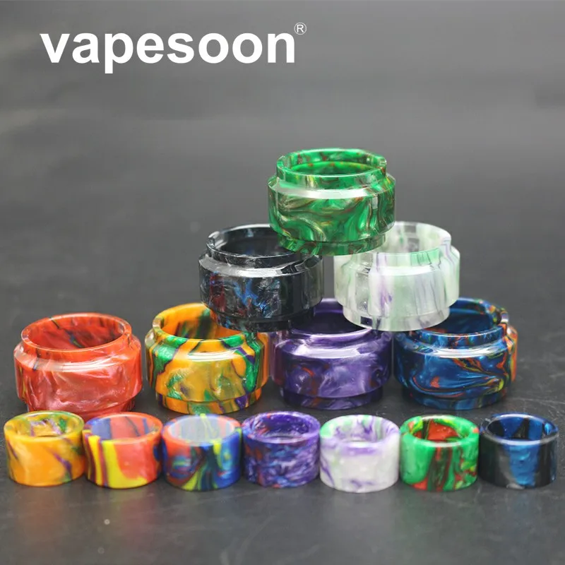 

Coloful Resin Replacement Extend Convex Pyrex Glass Tube +Drip tip for Smok TFV8 BABY V2 MESH PRO Tank Atomizer 7 Colors