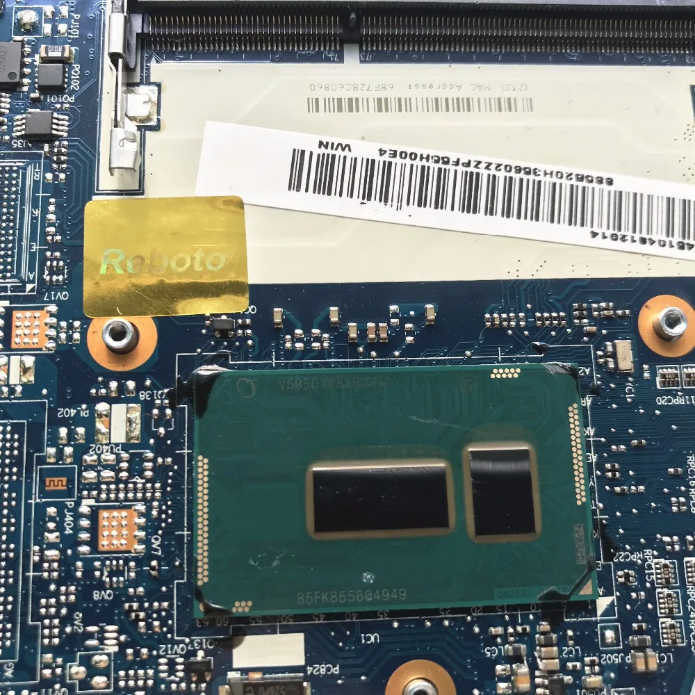 For Lenovo YOGA3 14 YOGA 3 Laptop Motherboard 5B20H35602 NM-A381 With SR23W i7-5500U 2.4GHz CPU MainBoard 100% Tested | Компьютеры и