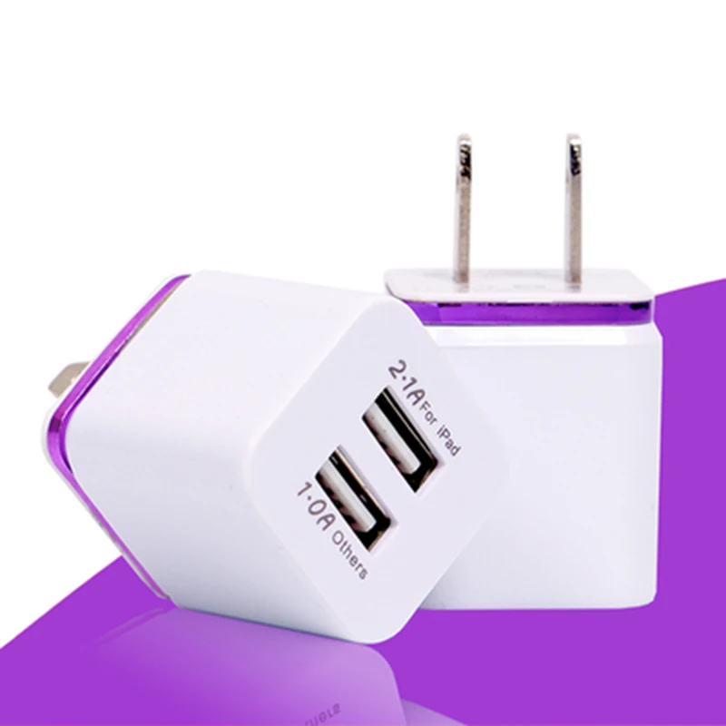 Сетевое зарядное устройство с двумя USB-портами 5 В 2 1 а | Электроника