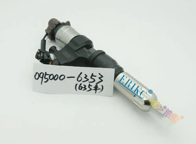 

ERIKC 6351 Common Rail Diesel Fuel Injector 095000-6351 Perform Fuel Injector Assembly 0950006351 and 095000 6351