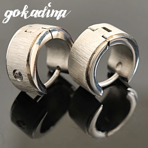 Акция! Bijioux серьги HUGGIE из нержавеющей стали 316l мужские серьги-кольца для рокеров