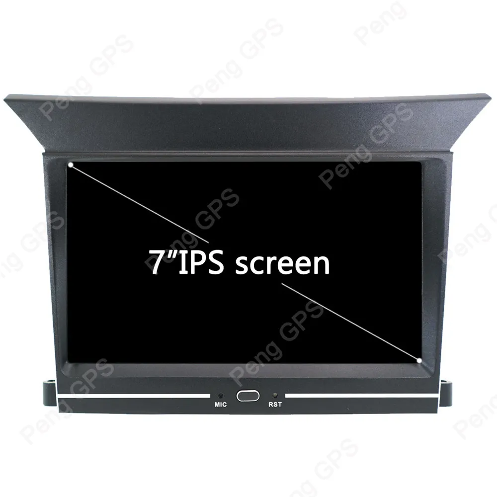 2 Din CD dvd-плеер Android 8,1 автомобильный радиоприемник с навигацией GPS для Honda Pilot 2009 2010 2011 2012 7 дюймов ips экран