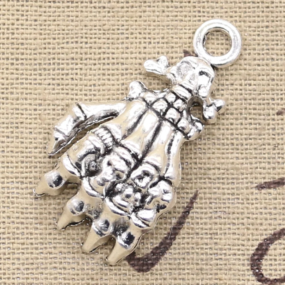 8 шт. подвески в форме скелета 38x21 мм|skeleton charm|charms jewelry makingmaking pendant |