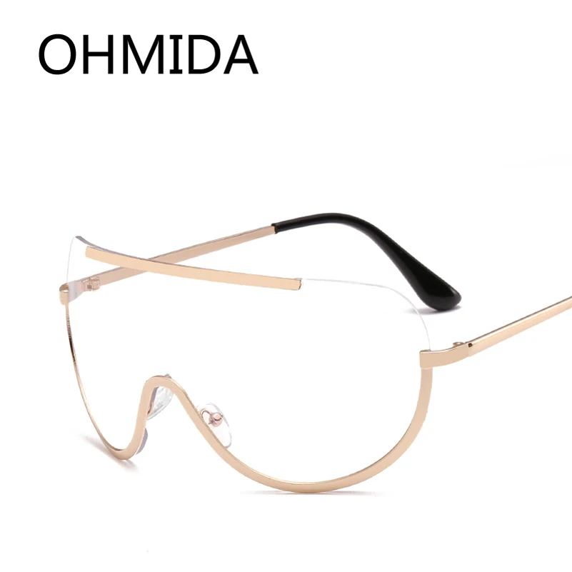 Модные большие солнцезащитные очки OHMIDA женские брендовые дизайнерские