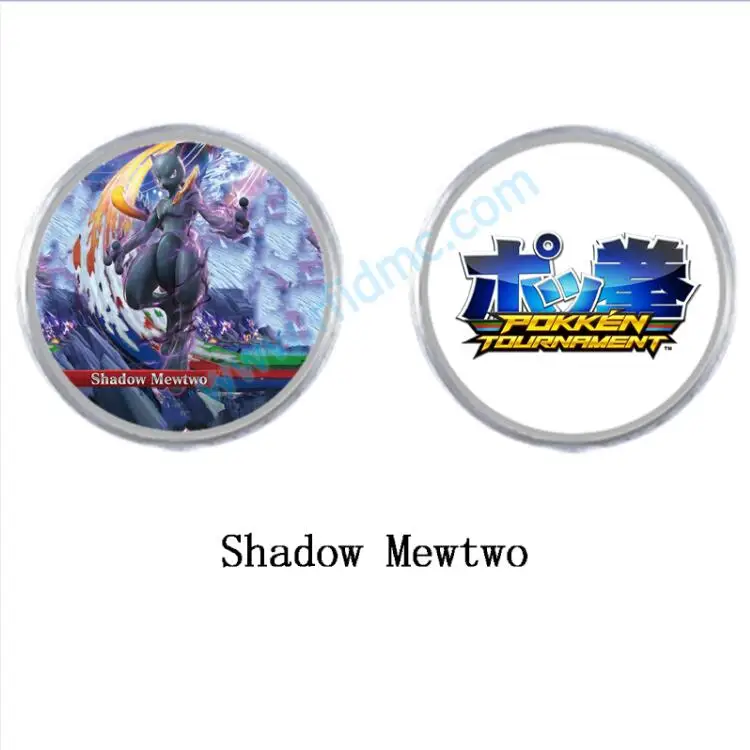 Shadow mewtwo Amiibo Монета тег Лут Гоблин детектива Пикачу Супер Марио злаки Мега человек коробка мальчик - Цвет: Shadow mewtwo